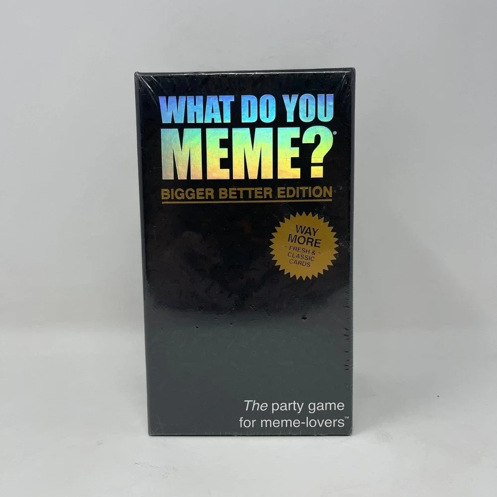 What Do You Meme? Bigger Better Edition - Hilarious Card Game for Teens Adults